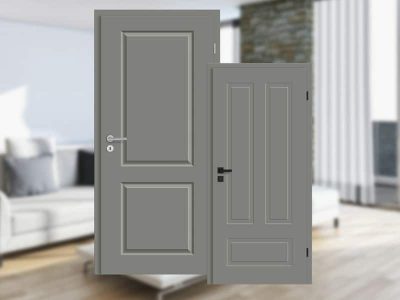 Stil   Design Türen Grau