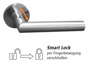 Türgriff Sabrina OF 60 Schraubrosette Smart Lock